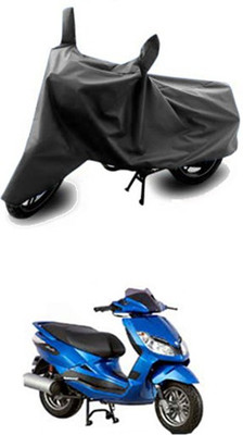 Utkarsh Two Wheeler Cover for Bajaj(Sunny, Grey)