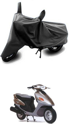 Utkarsh Two Wheeler Cover for Bajaj(Black)