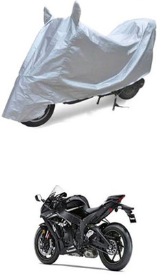 Utkarsh Two Wheeler Cover for Kawasaki(Silver)