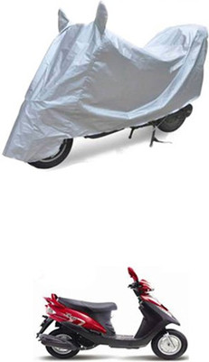 Utkarsh Two Wheeler Cover for Mahindra(Flyte, Silver)