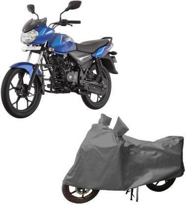 ask Two Wheeler Cover for Bajaj(Discover 150 f, Grey)