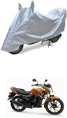 Utkarsh Two Wheeler Cover for Suzuki(Sling, Silver)