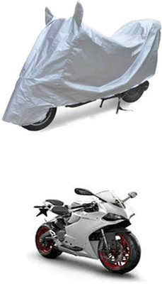 Utkarsh Two Wheeler Cover for Ducati(Silver)