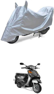 Toy Ville Two Wheeler Cover for Indus(Yo, Silver)