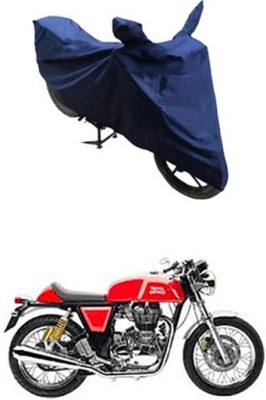 Toy Ville Two Wheeler Cover for Royal Enfield(Continental GT, Blue)