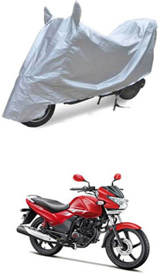 Utkarsh Two Wheeler Cover for Hero(Silver)