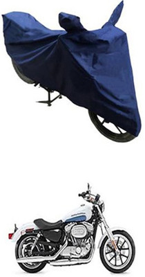 Utkarsh Two Wheeler Cover for Harley Davidson(Blue)