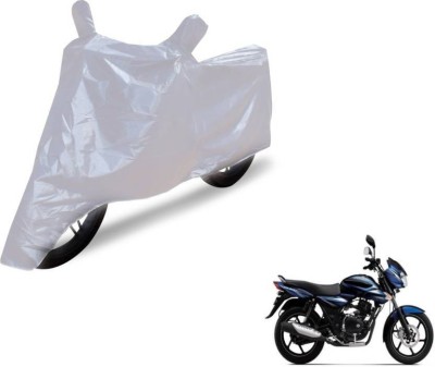 ask Two Wheeler Cover for Bajaj(Discover 100 DTS-i, Silver)