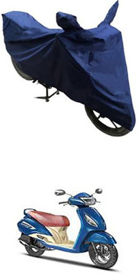 Utkarsh Two Wheeler Cover for TVS(Blue)