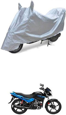 Utkarsh Two Wheeler Cover for Hero(Glamour, Silver)