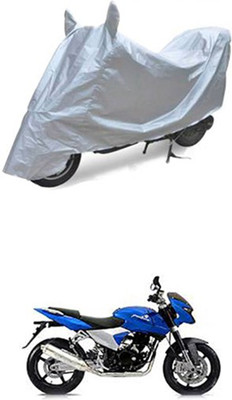 Utkarsh Two Wheeler Cover for Bajaj(Pulsar 200 NS DTS-i, Silver)