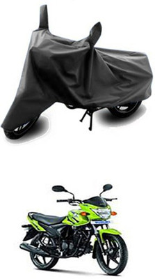 Toy Ville Two Wheeler Cover for Suzuki(Hayate, Grey)