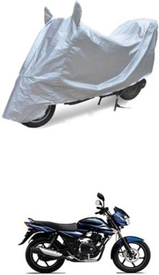 Utkarsh Two Wheeler Cover for Bajaj(Silver)