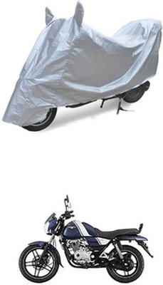 Utkarsh Two Wheeler Cover for Bajaj(Silver)