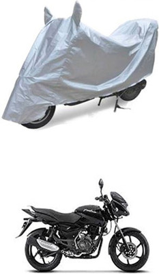 Utkarsh Two Wheeler Cover for Bajaj(Pulsar 150, Silver)