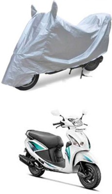 Utkarsh Two Wheeler Cover for Hero(Pleasure, Silver)