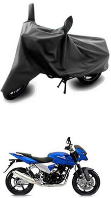 Utkarsh Two Wheeler Cover for Bajaj(Pulsar 200 NS DTS-i, Grey)