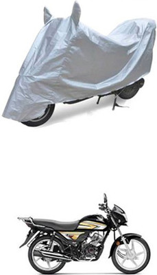 Toy Ville Two Wheeler Cover for Hero(CD 110 Dream, Silver)