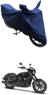 Utkarsh Two Wheeler Cover for Harley Davidson(Blue)