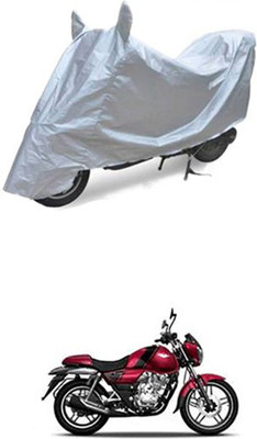 Utkarsh Two Wheeler Cover for Bajaj(Silver)