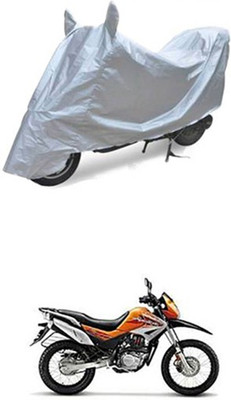 Toy Ville Two Wheeler Cover for Hero(Impulse, Silver)