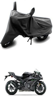 Toy Ville Two Wheeler Cover for Kawasaki(Grey)