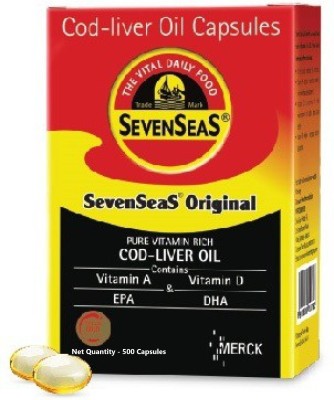 SEVEN SEAS Original Cod-Liver Oil 500 Capsule(500 No)