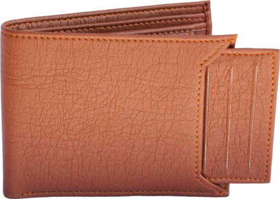 ShopMore Men Tan Artificial Leather Wallet(7 Card Slots)