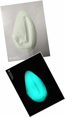 JASH GLOW IN THE DARK strontium Aluminate Resin Art Medium(200 ml)