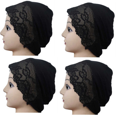 MONATI Skull Cap Cap(Pack of 4)