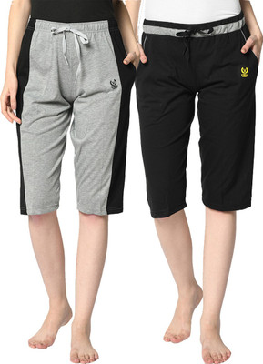 MACK JONNEY Women Multicolor Capri