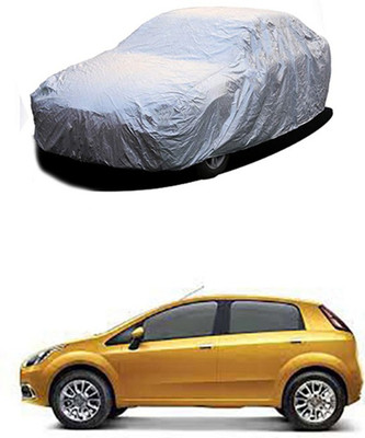 Worldlookenterprises Car Cover For Fiat Punto (Without Mirror Pockets)(Silver)