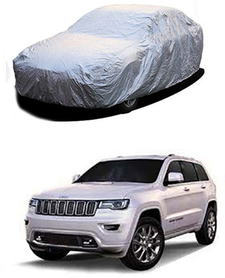 Worldlookenterprises Car Cover For Mahindra Jeep (Without Mirror Pockets)(Silver)