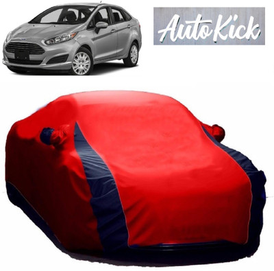 AutoKick Car Cover For Ford Fiesta Classic (With Mirror Pockets)(Red)