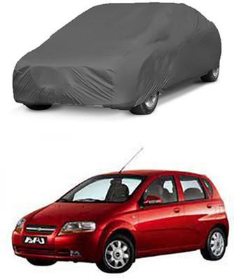 Rpindia Car Cover For Chevrolet Aveo Uva (Without Mirror Pockets)(Grey)