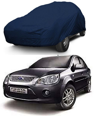Worldlookenterprises Car Cover For Ford Fiesta Classic (Without Mirror Pockets)(Blue)