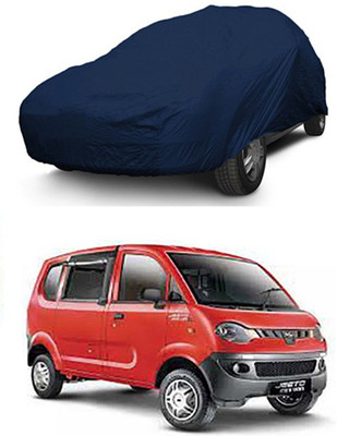 Worldlookenterprises Car Cover For Mahindra Jeeto (Without Mirror Pockets)(Blue)