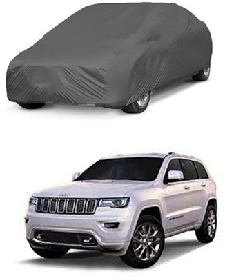 Worldlookenterprises Car Cover For Mahindra Jeep (Without Mirror Pockets)(Grey)