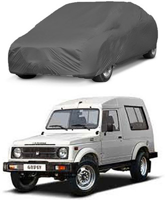 Rpindia Car Cover For Maruti Suzuki Gypsy (Without Mirror Pockets)(Grey)