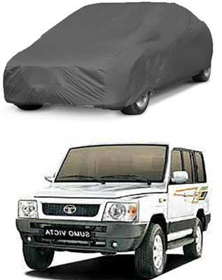 Worldlookenterprises Car Cover For Tata Sumo Victa (Without Mirror Pockets)(Grey)