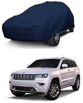 Worldlookenterprises Car Cover For Mahindra Jeep (Without Mirror Pockets)(Blue)