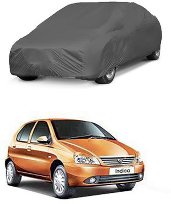 Worldlookenterprises Car Cover For Tata Indica (Without Mirror Pockets)(Grey)