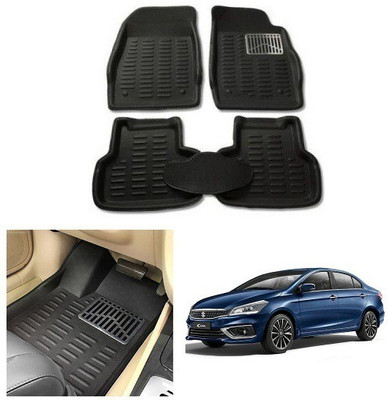 After cars Plastic 3D Mat For  Maruti Suzuki Ciaz(Black)