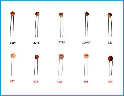 RISARYA 10 VALUES 250PCS CERAMIC CAPACITOR KIT 10PF TO 0.1UF 50V 25PCS EACH Electronic Components Electronic Hobby Kit