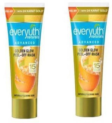 Everyuth Naturals Naturals Advanced Golden Glow Peel-off Mask, Pack of 2, 50g Each(100 g)
