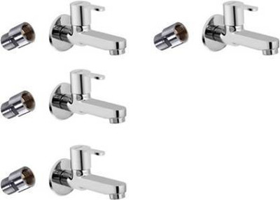 Parryware claret long body cock with 1 inch cp extension nipple set of 4 pic Bib Tap Faucet(Wall Mount Installation Type)