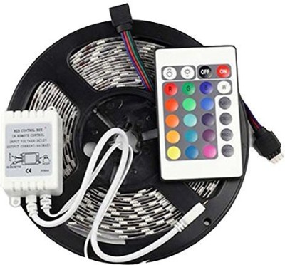 kelvin sales 80 LEDs 3.99 m Multicolor Color Changing, Flickering, Steady Strip Rice Lights(Pack of 1)