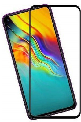 DSCASE Edge To Edge Tempered Glass for Infinix Hot 9 Pro(Pack of 1)