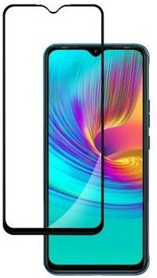 DSCASE Edge To Edge Tempered Glass for Infinix Hot 10 Play(Pack of 1)