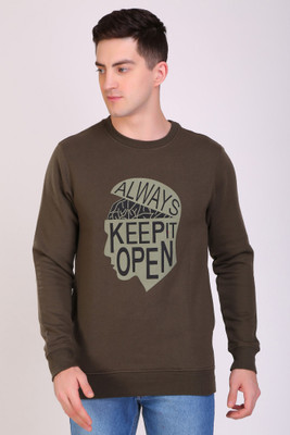 Hiflyers Full Sleeve Graphic Print Men Sweatshirt
